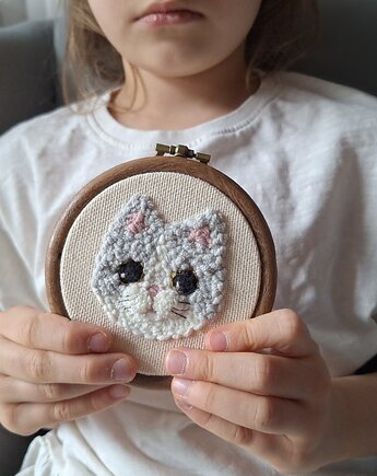 Portret kotka- dodatek na ścianę