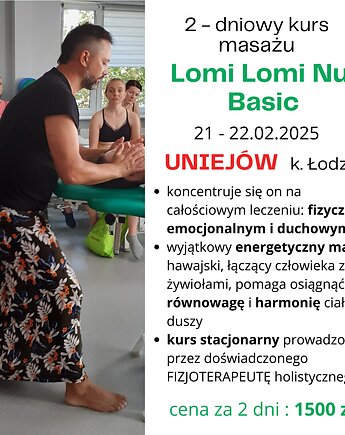 Masaż LomiLomi Nui - 2 dni w Uniejowie