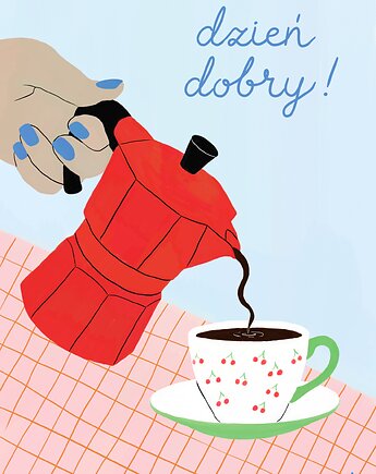 Plakat Dzień dobry!