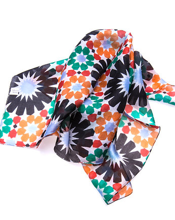 Apaszka Jedwabna Colorful Circles