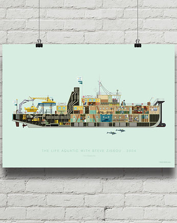 Plakat Life Aquatic - The Belafonte