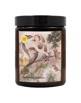 Świeca sojowa mandarynka melisa lawenda knot konopny Wspomnienie lata 180ml