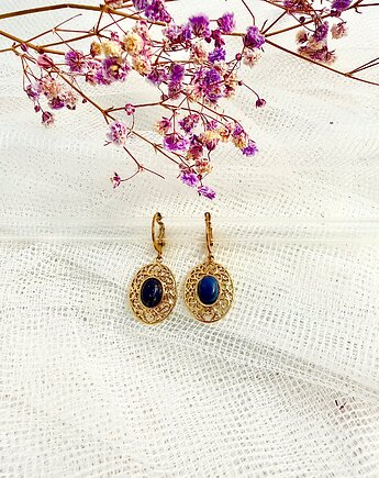 Kolczyki Tajemnica Lapis Lazuli