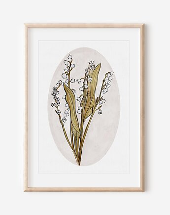 Plakat botaniczny - KONWALIE