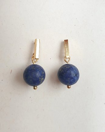 Kolczyki PATYCZKI lapis lazuli