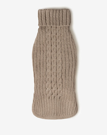 Sweterek dla psa Caldo Beige z wełny merino