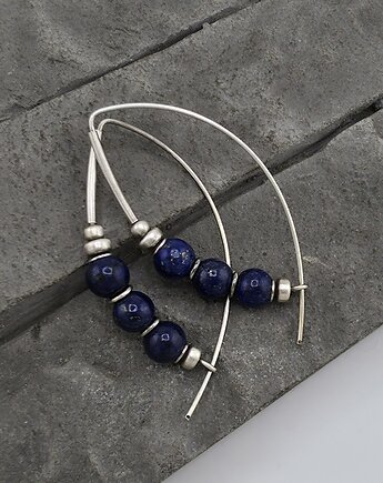 Kolczyki lapis lazuli