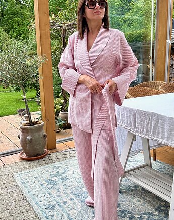 Kimono lniane z kolekcji Day & Night